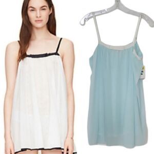 Kate Spade 30" Chemise in Baby Blue Size L